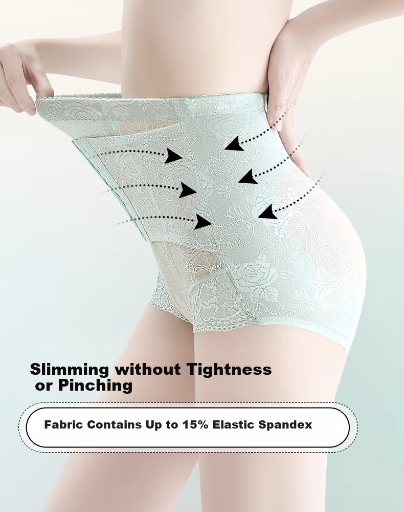LangSha High Waist Tummy Control Butt Lifting Shaping Panties for Women Postpartum Body Shaping Slimming Underwear 11
