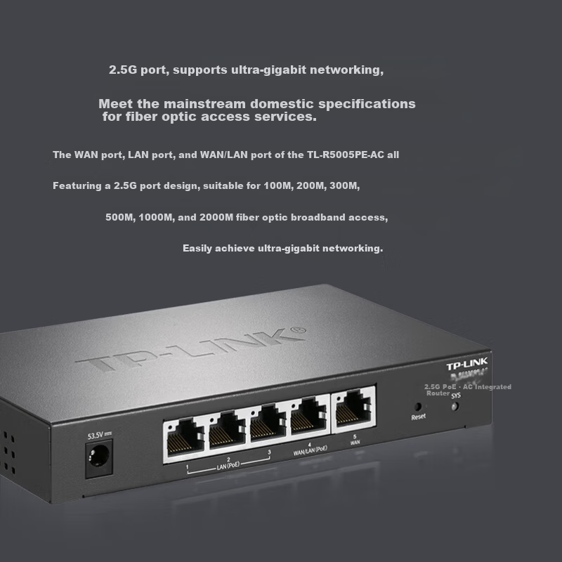 TP-LINK WiFi 7 Whole Home WiFi Kit Panel AP + AC 2.5G Networking TL-7AP5102HI-PoE Slim (Square) Easy Expansion Edition *4 + 1* TL-R5005P-AC