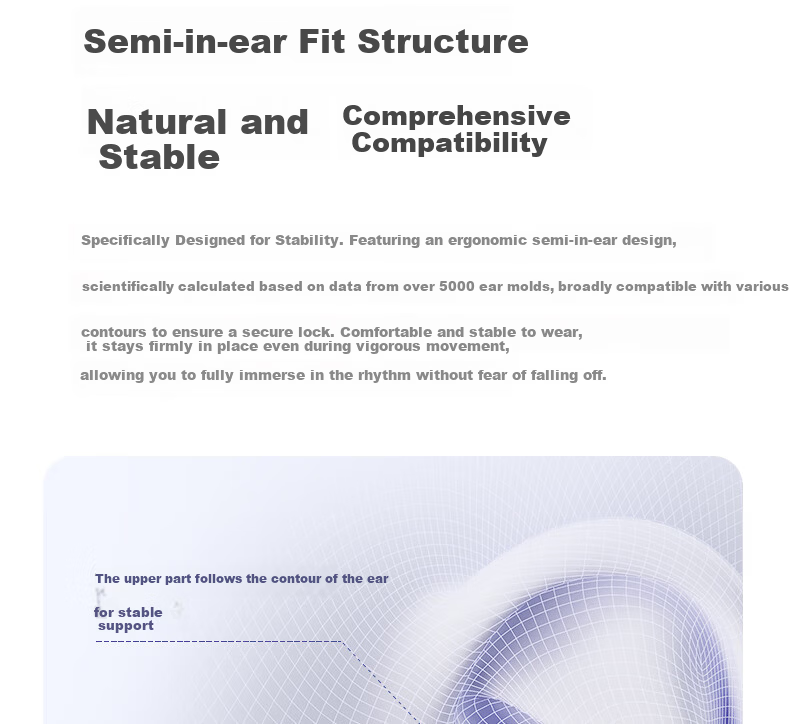 IKF B1 Semi-In-Ear Wired HiFi Earphones for PC Tablet Xiaomi Huawei OPPO Apple 3.5mm FPS Gaming Headset with Sound Positioning 10