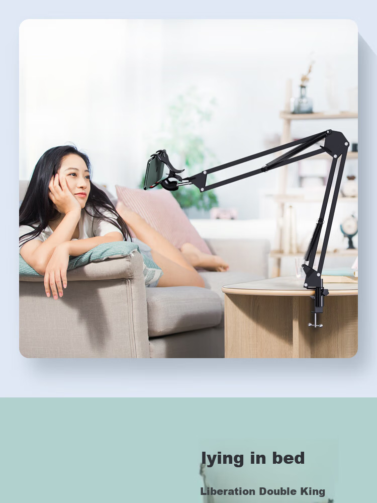 ESCASE Phone Holder Bedside Lazy Stand Desktop Overhead Shooting Stand Online Learning Douyin Short Video Game Live Streaming Drama Watching Exam Study Tool Stable 360° Adjustable Foldable 2