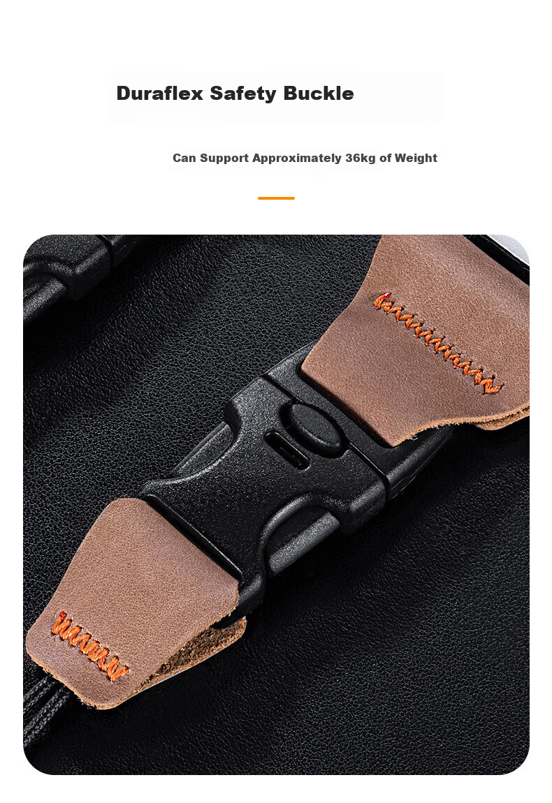 Zhuoer KF13.115V1 Camera Strap Wrist Strap Quick Release Shoulder Strap Suitable for Canon Sony Leica Mirrorless And DSLR Crossbody Decompression Camera Shoulder Strap DSLR Neck Strap Neck Strap Phantom Black 4