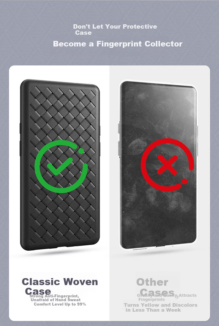 Hanlinyue Compatible with Palm Reader Tango E-Book Reader Protective Case, Weave Shell, Anti-Fingerprint, Non-Slip Reading Device Cover, Gree 3