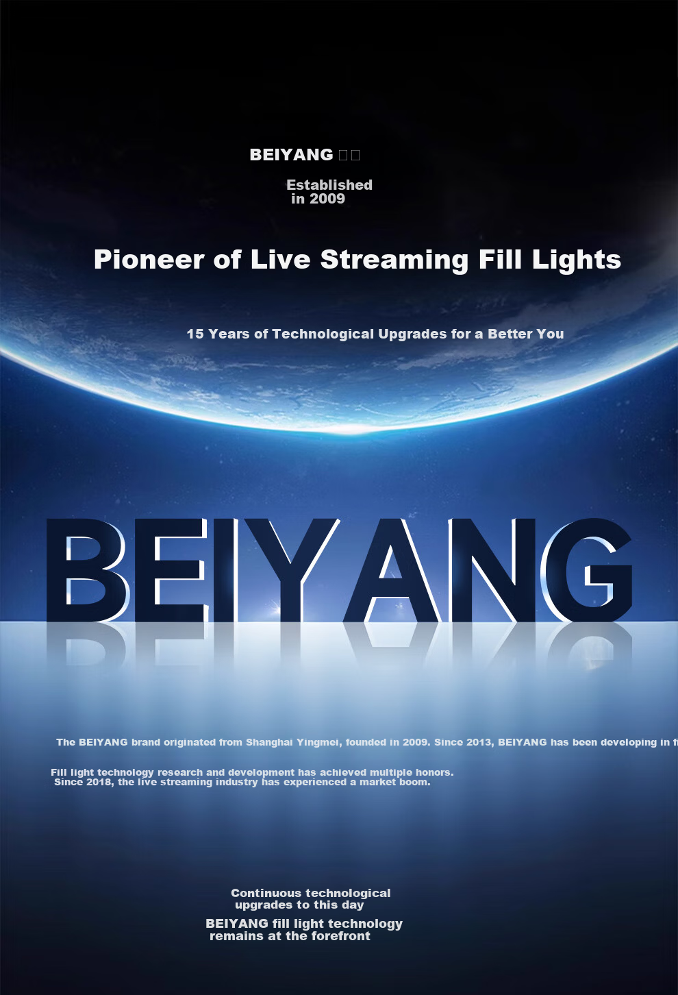 Beiyang Live Streaming Photography Fill Light, 500W Live Streaming Light Soft Light Professional Studio Constant Light Video Lighting Camera Soft Light Spherical Beauty Deep Throw Light 2