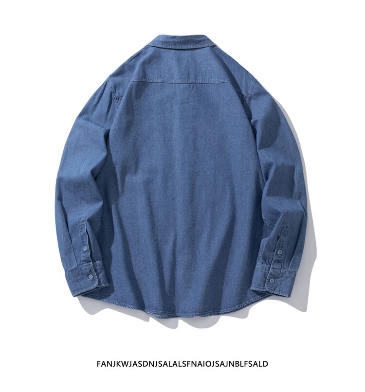 TUCANO Women's Denim Shirt Spring Summer Loose Casual Comfortable Slim Fit Long Sleeve Jacket Mid Blue L 14