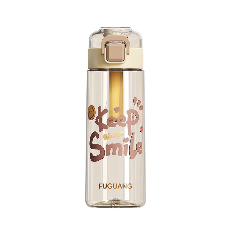 FGA Fugang PPSU Children's Straw Cup Unisex Summer Plastic Water Bottle Student High-Value Large Capacity Sports Water Bottle