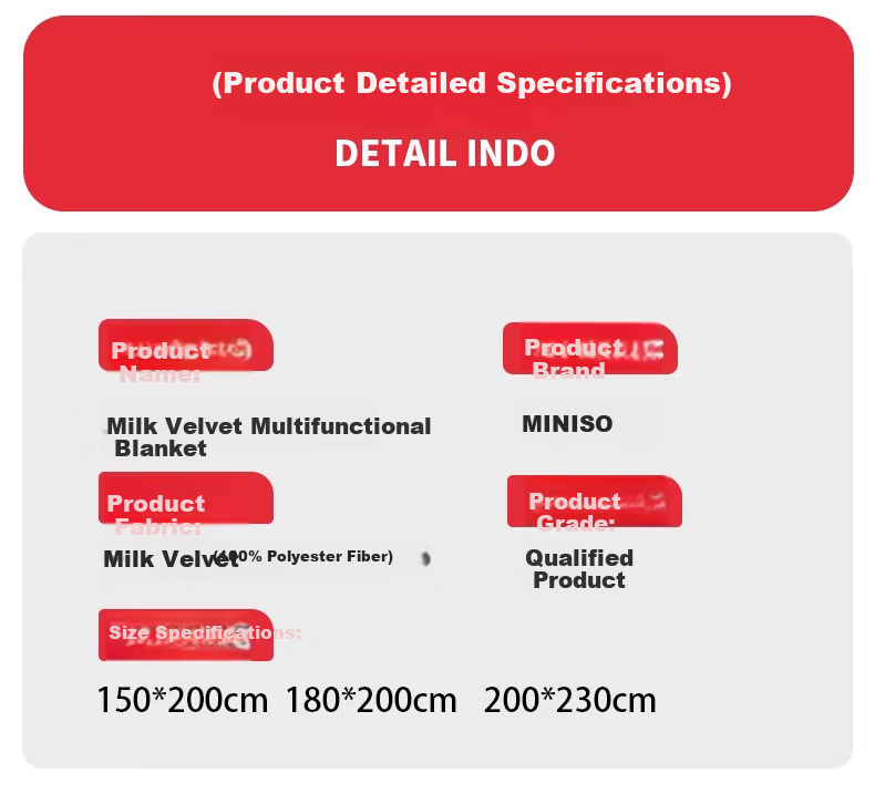 MINISO Summer Thin Blanket Nap Blanket Cooling Quilt Air Conditioning Towel Blanket 200x230cm 5