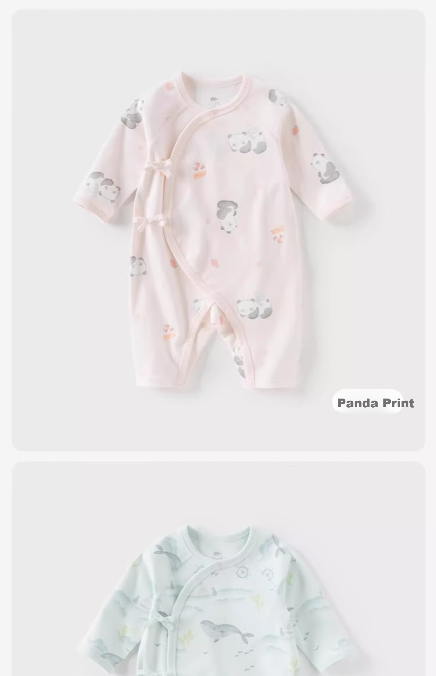 DAVE & BELLA Newborn Baby Spring and Autumn Romper Monk Suit for Boys and Girls 24