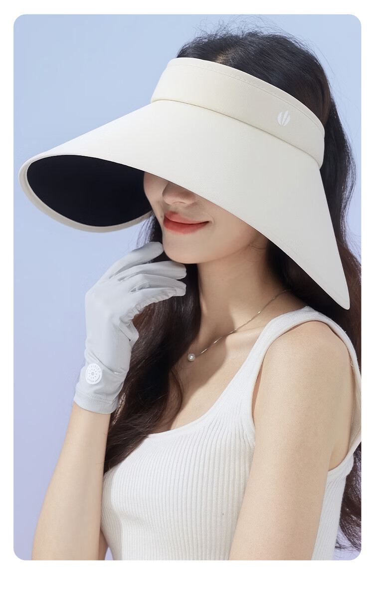 FitonTon Women's Summer Sun Protection Hat Outdoor UV Protection Breathable Travel Bucket Hat Face Shield Anti-Sunburn 10