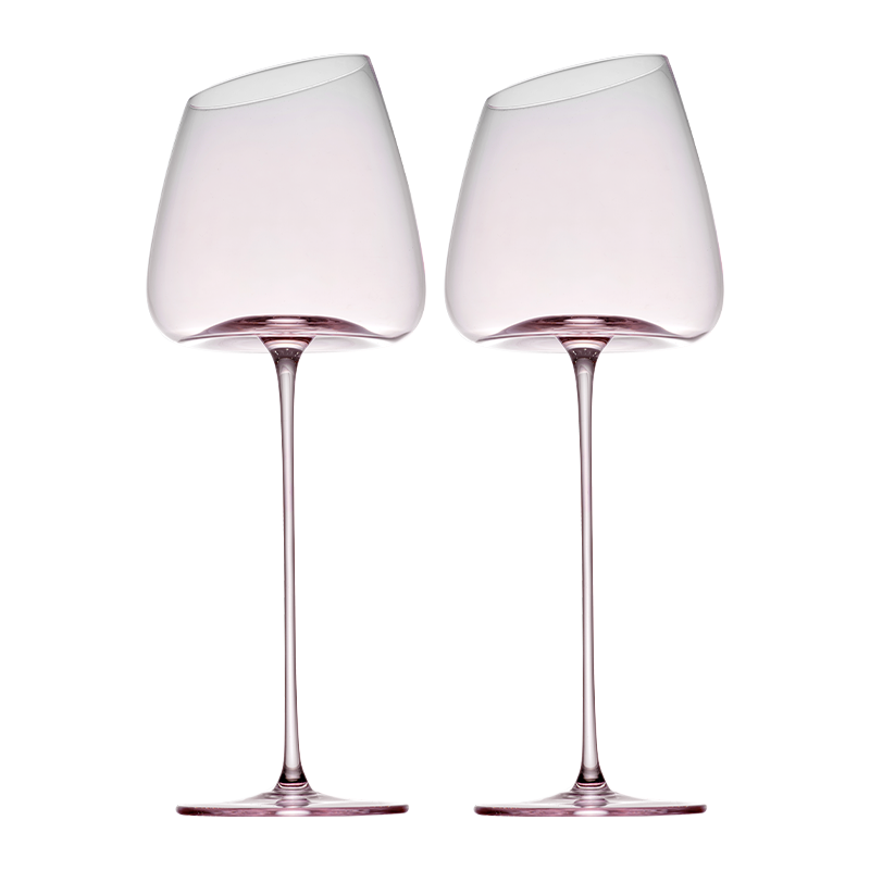 MU16 Newlywed Gift Diamond Edition Red Wine Glasses High Stem Toasting Crystal Glass Wine Set Housewarming Gift