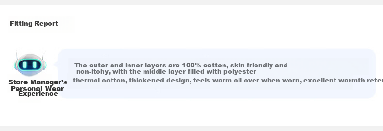 Yiershuang [Triple-Layered Thickened, 100% Pure Cotton] Men's Thermal Underwear Set, All-Cotton Round Neck Autumn Top And Pants 1