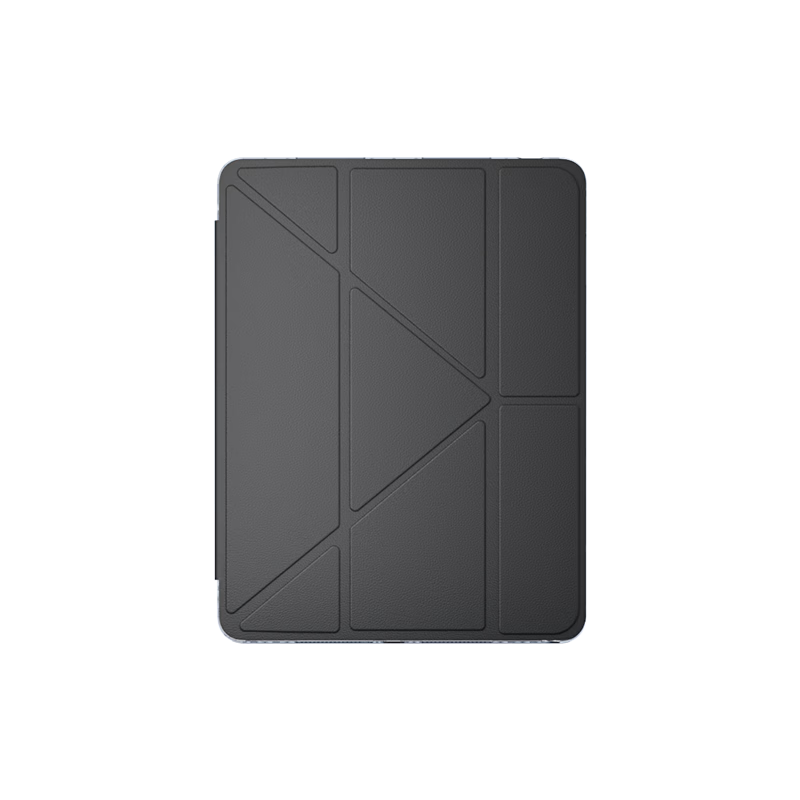 COOLSTART Compatible with OPPO Pad 5 Pro/OnePlus Tablet 3 Pro Case, 13.2-Inch Protective Cover with Pen Holder, Transparent 3+Y Folding Stand, Full Protection, Shockproof, Anti-Bend Support Case, Black