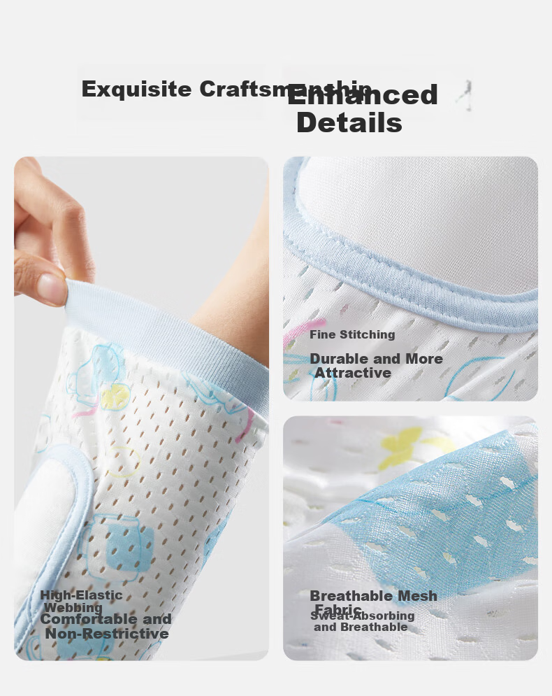 October Crystals Summer Baby Holding Arm Sleeve Arm Pad Nursing Sleep Soothing Baby Arm Sleeve Ice Sleeve Pillow Watermelon Ice 1 Piece 10