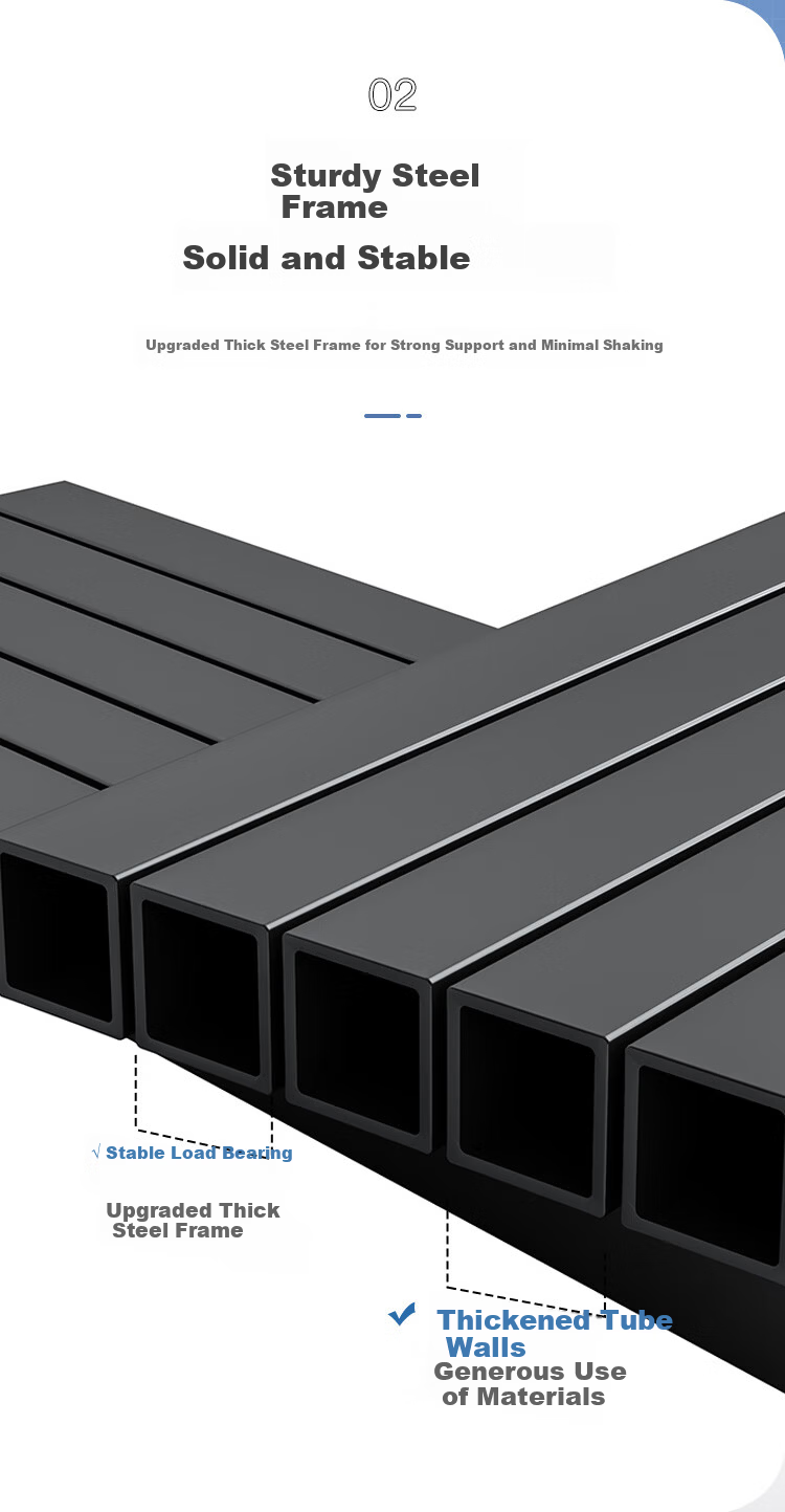 MSFE Steel Bookshelf Storage Rack Floor-standing Wall-mounted Multi-layer Display Shelf Six-tier 80*32*190cm 6
