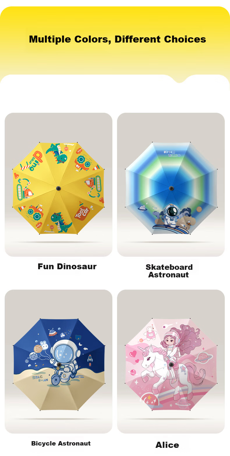 Qimai Baby Stroller Sunshade Umbrella Universal for Tricycles Pushchair Kids Umbrella Sun and Rain Protection 14