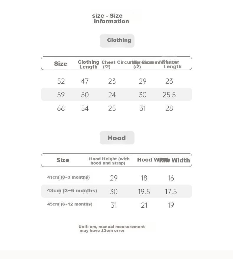 Guaiqi Bear Maternity Gift - Newborn Baby Romper Spring Autumn Jumpsuit Summer Thin Gift Box - Member Discount 13