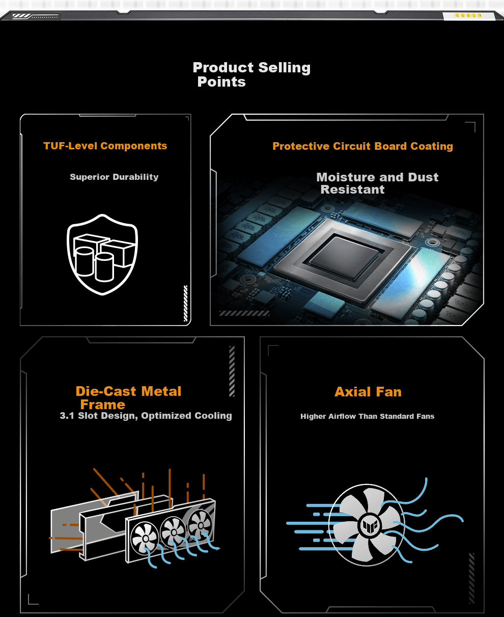 ASUS TX GeForce RTX5060 O8G Tianxuan Series Gaming Graphics Card 2