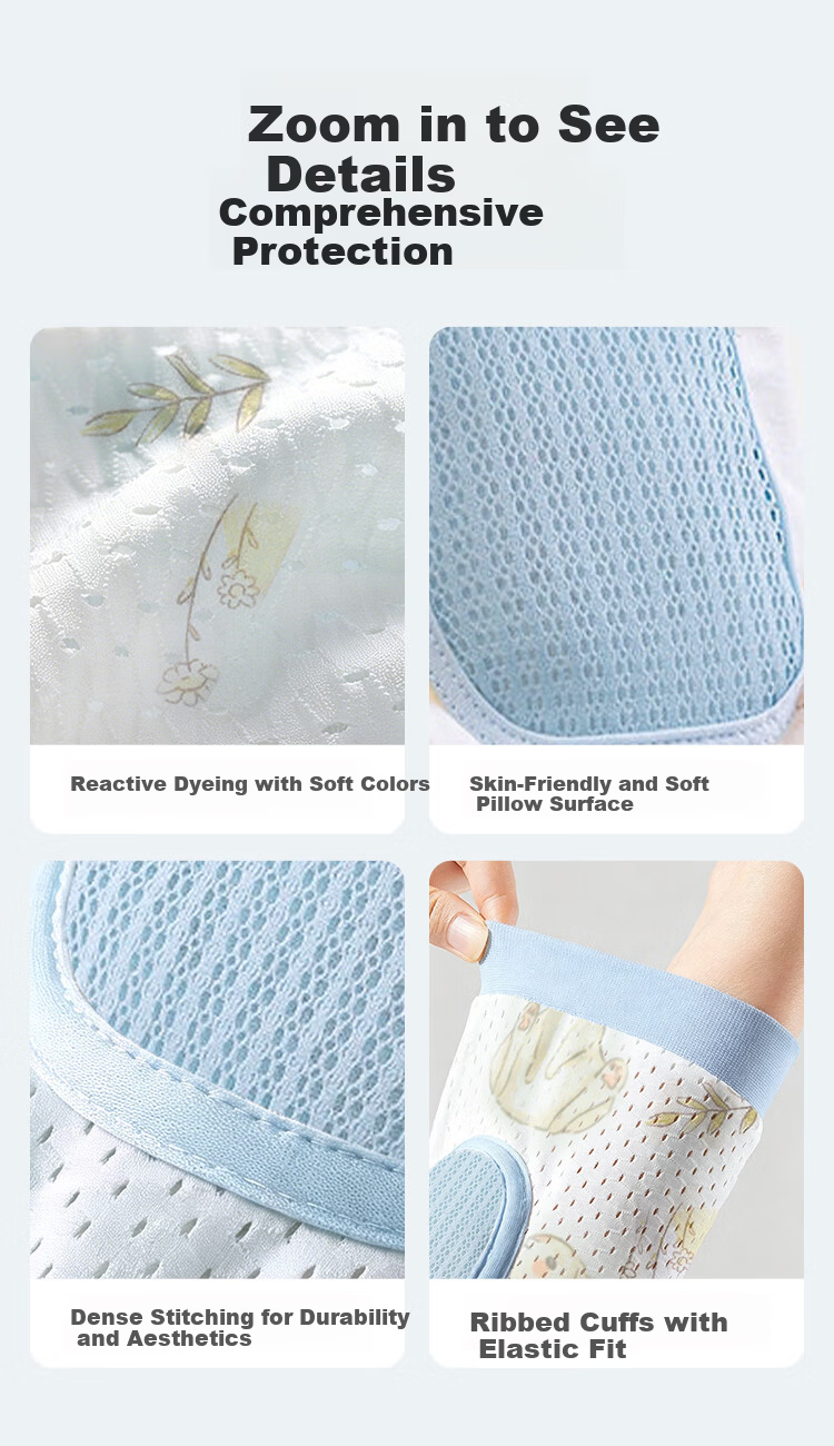 Aibao Baby Arm Cooling Mat Pillow with Gel Beads, Built-in Cooling Nursing Pillow Arm Pad, Baby Holding Ice Pillow Mat Little Lion S594 10