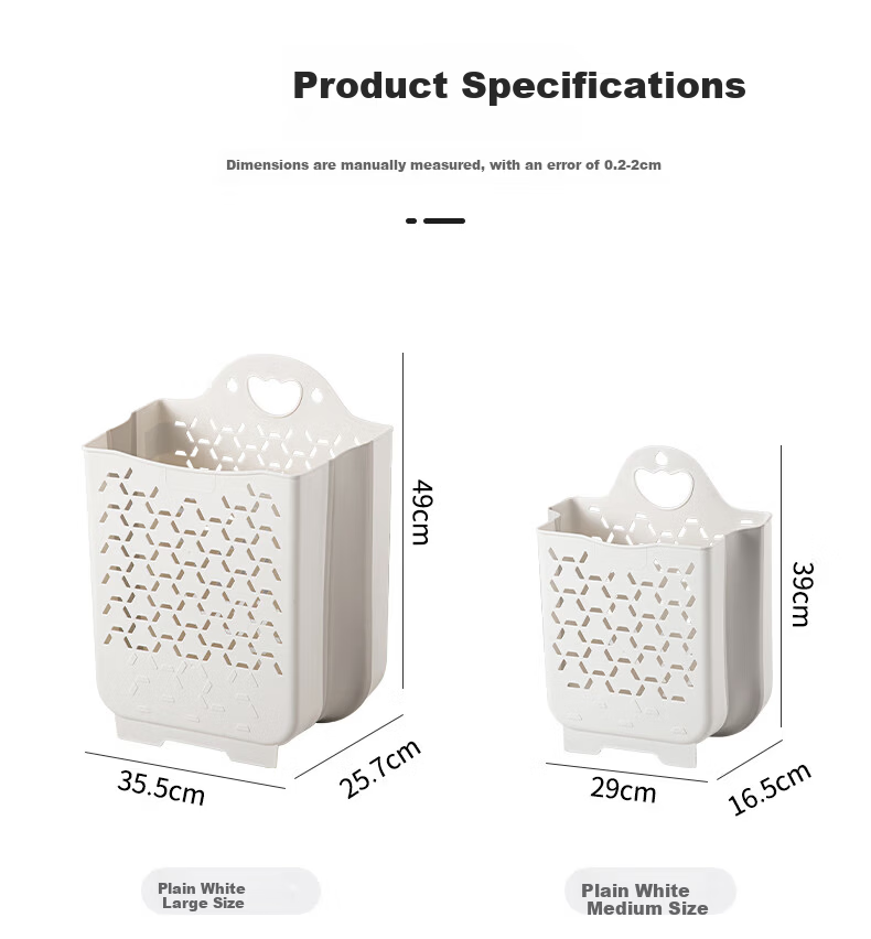 JEKO&JEKO Foldable Laundry Hamper, Bathroom Organizer Basket, Storage Container, Toy Storage Bin, Large Capacity Laundry Basket 8
