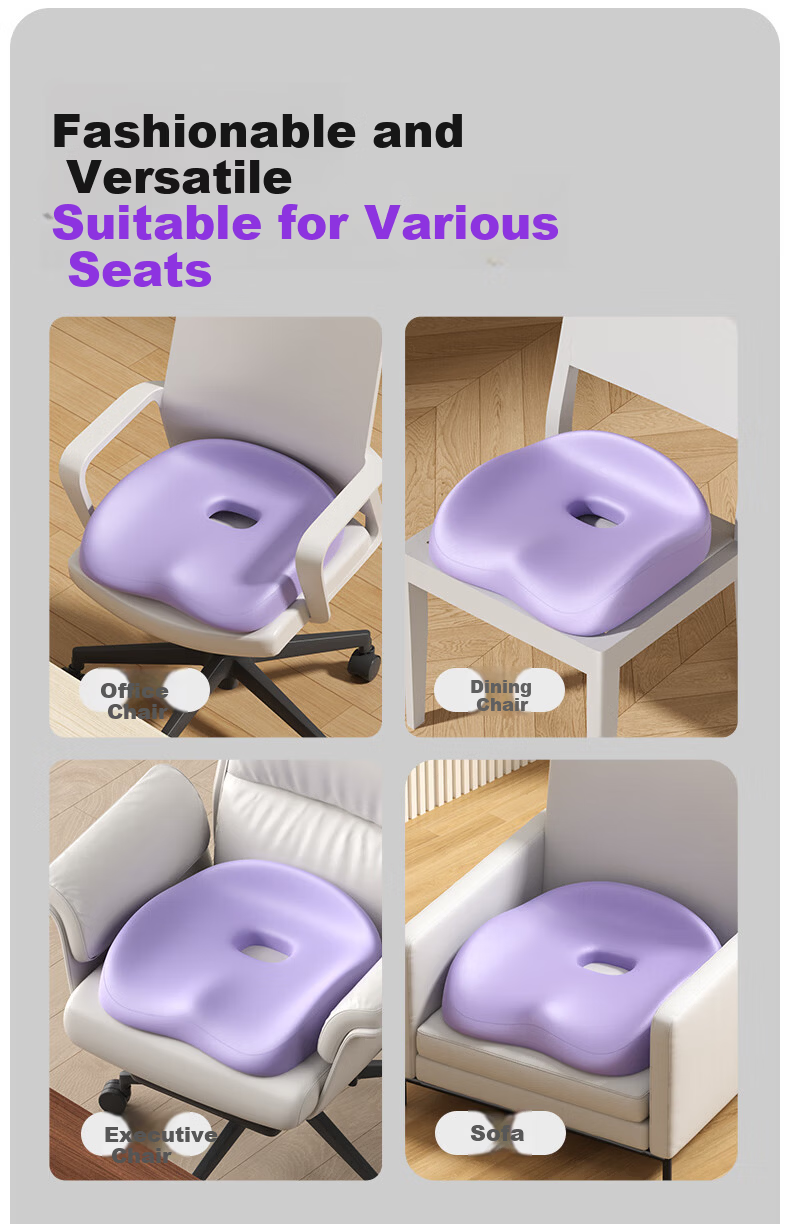 SITGOOD Posture Correcting Seat Cushion Office Chair Pad STG Tailbone Pressure Relief Cushion Long-term Sitting Pain Prevention Seat Pad 12