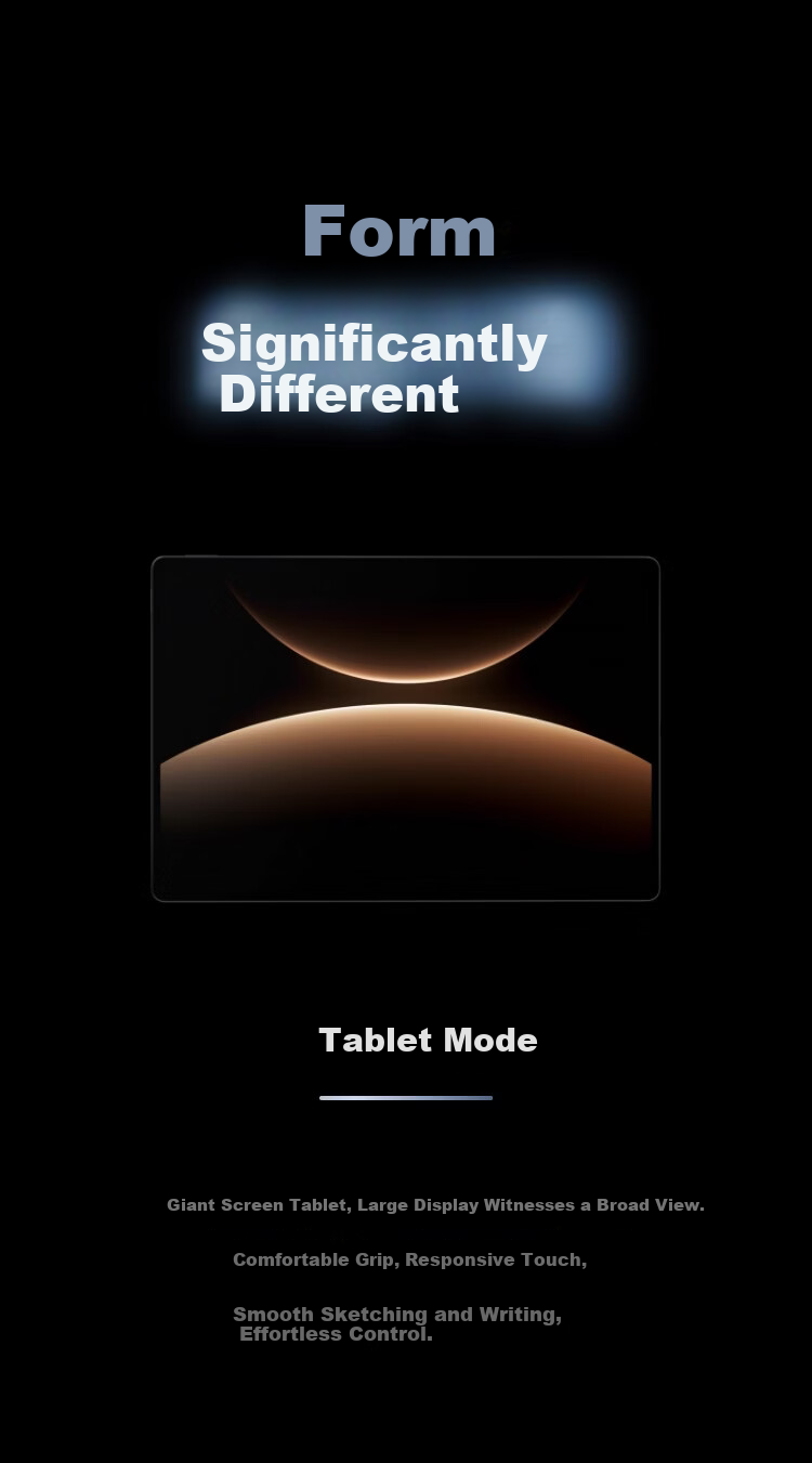 HUAWEI MatePad Edge 14.2-inch HarmonyOS 2-in-1 Tablet Laptop OLED Display Office 24GB+1TB Deep Space Gray 4