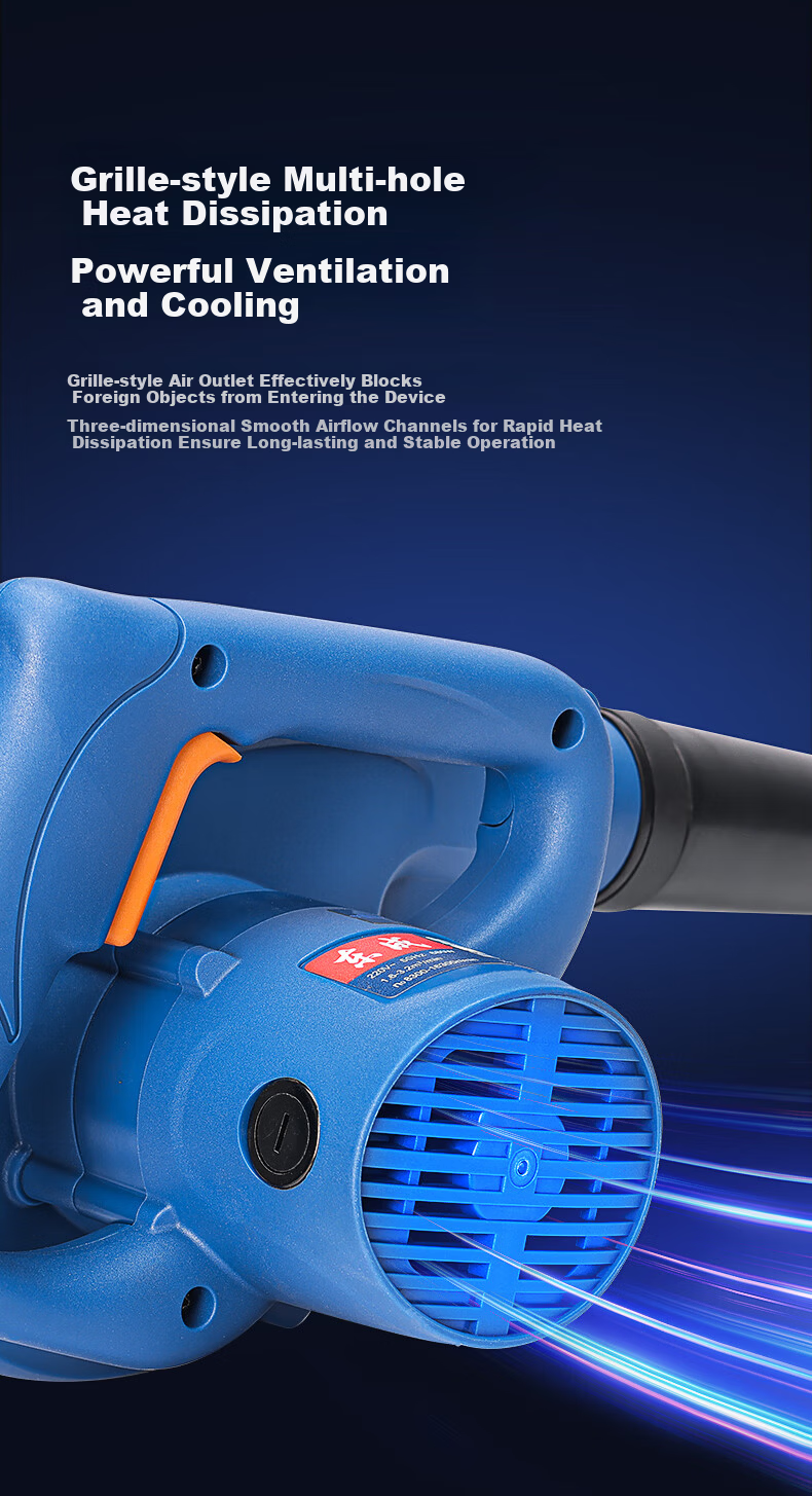 Dongcheng Blower, High-Power Q1F-FF Fan, Storm Blower, Industrial Blower, Leaf Blower 11