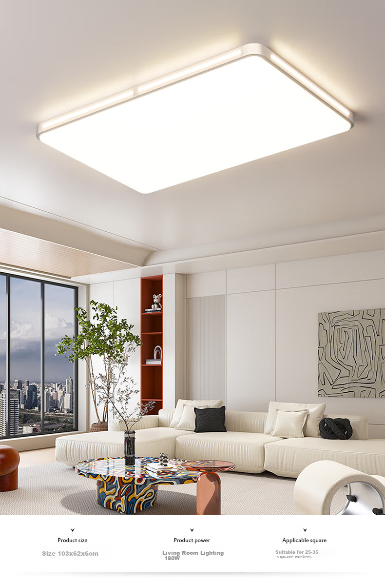 MICOE Pure Eye Protection Modern Minimalist Bedroom Ceiling Light Dining Room Light Zhongshan Lighting Luxury Shadow Series 22
