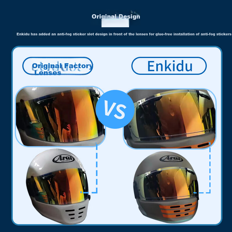 ENKIDU Compatible Arai RX-7X XD NEO GX SRC Night Rider UV Photochromic Lenses 1