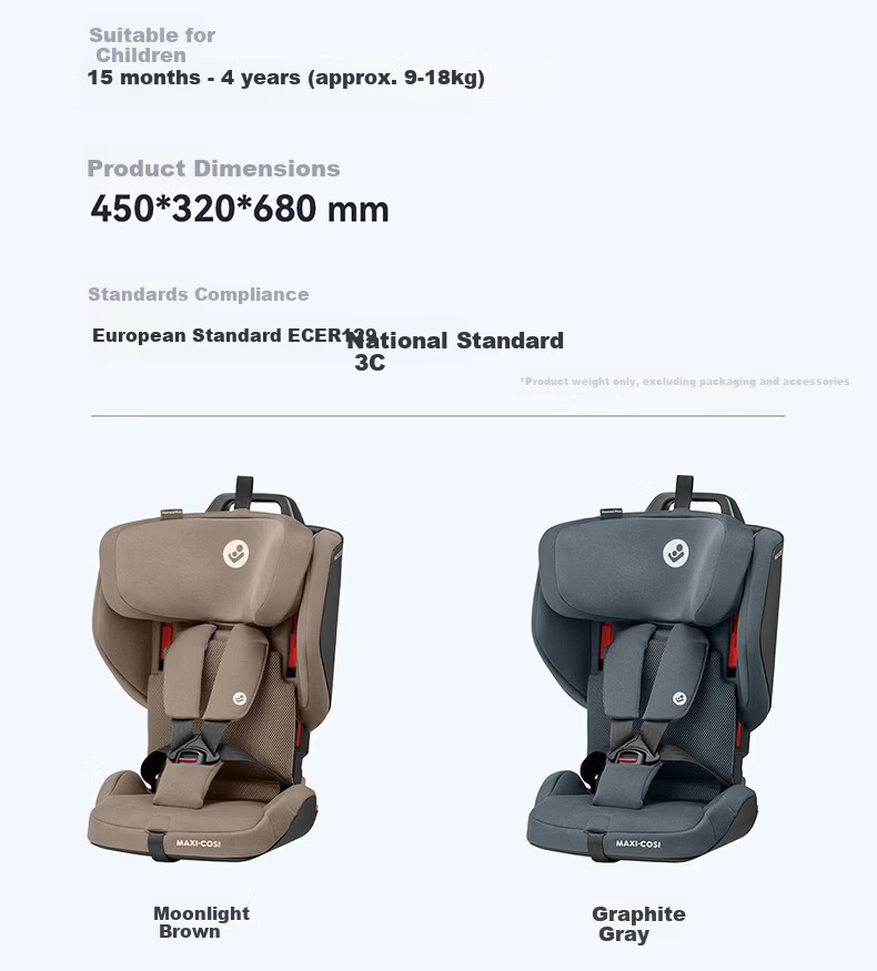 Maxi-Cosi Nomad Plus Portable Child Safety Seat ADAC New National Standard 15 Months-4 Years 14