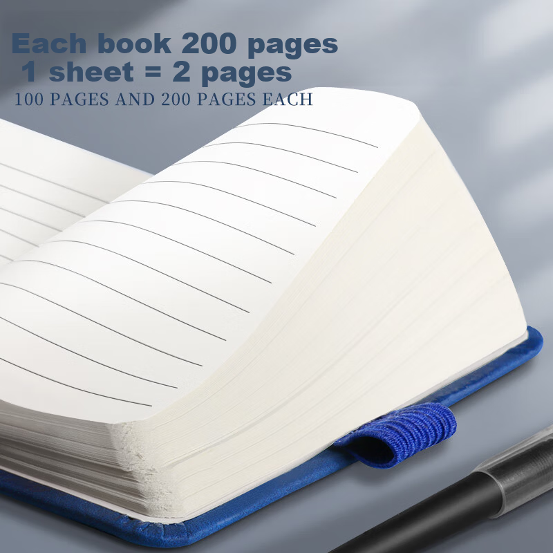 Xinsida 5-Pack A7 Pocket Notebooks Mini Portable Memo Pads Work Record Pocket-Sized Word Quick Notes Diary 4