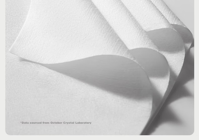 October Crystallization Baby Cotton Soft Wipes 300 Sheets Single Pack 100% Cotton Thickened Dual-use Dry and Wet Disposable Face Towels Suitable for Adults 7