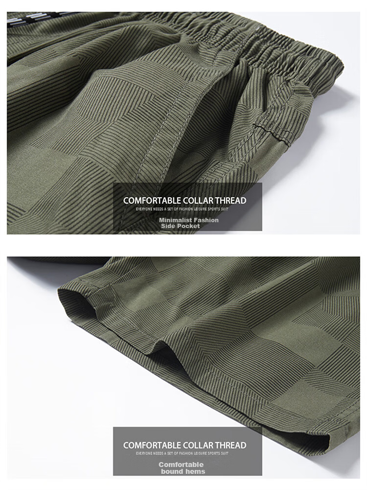 RED DRAGONFLY Men's Summer Cotton Casual Fashion Lightweight Comfortable Breathable Cool-Fit Black Shorts XL 17