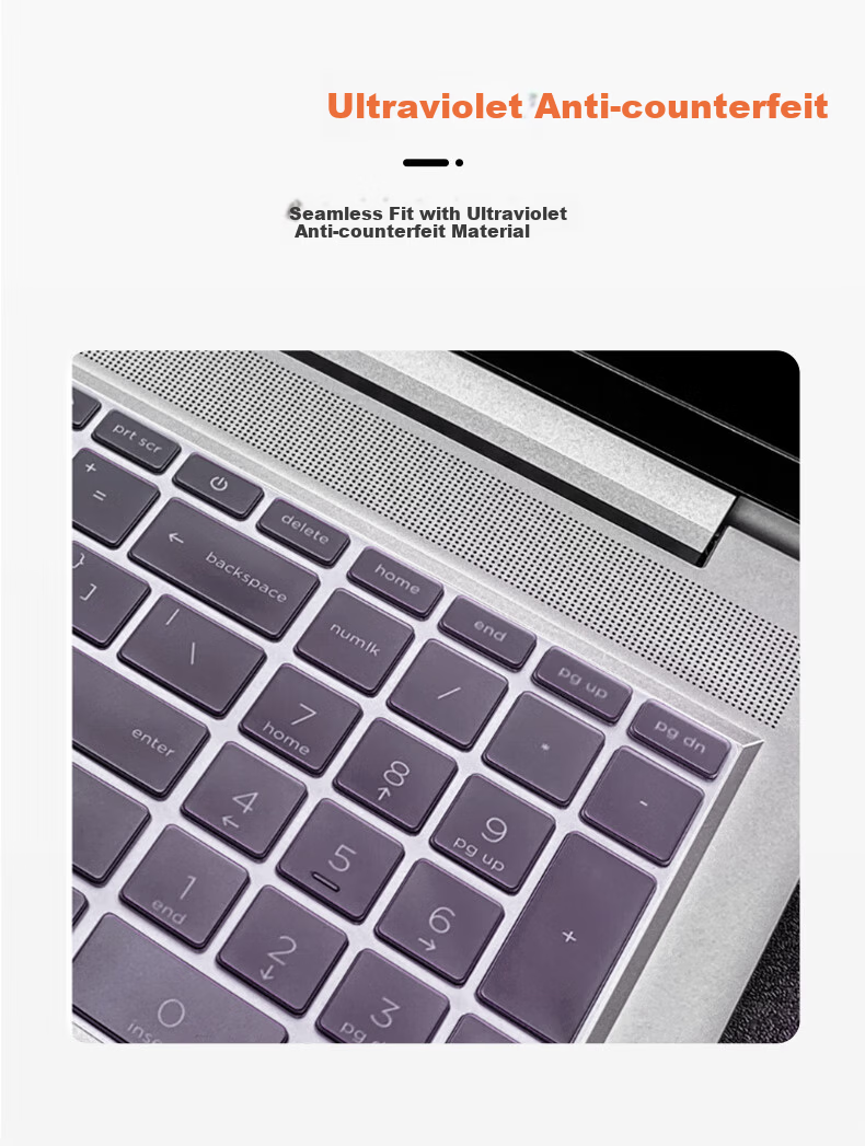 ECOLA Zhan66 7th Gen 16-inch Core/Ryzen Keyboard Film Zhan99 2024 Laptop Keyboard Protector TPU Ultra-thin Transparent Waterproof Dust Cover EH028 4