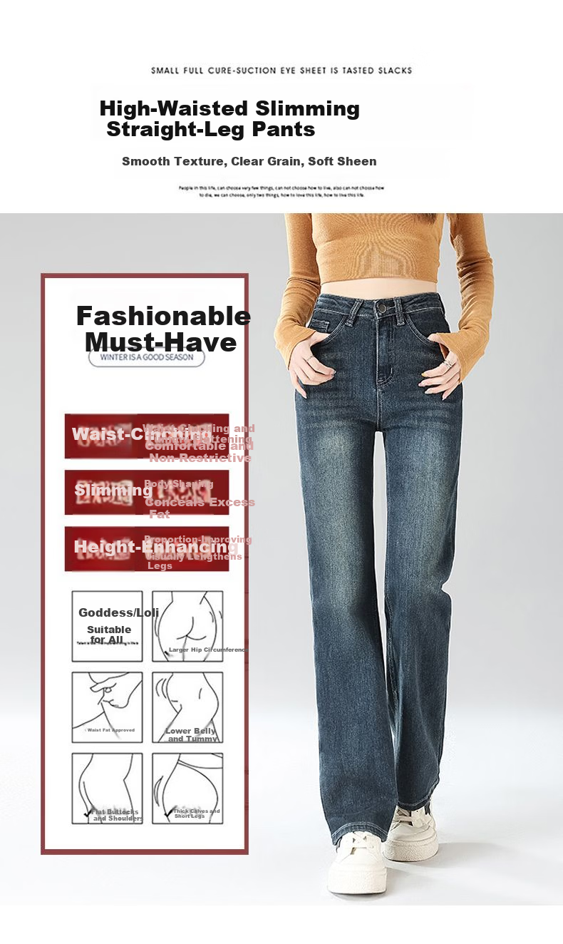 Jeanswest Women's Summer Trendy Straight-Leg Stretch Slim Fit Blue-Grey Cigarette Pants 2XL 5