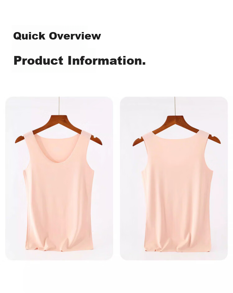 GUJIN Real Modal Ice Silk Camisole Women's Sleeveless Backless Versatile Blazer Base Shirt XL 18