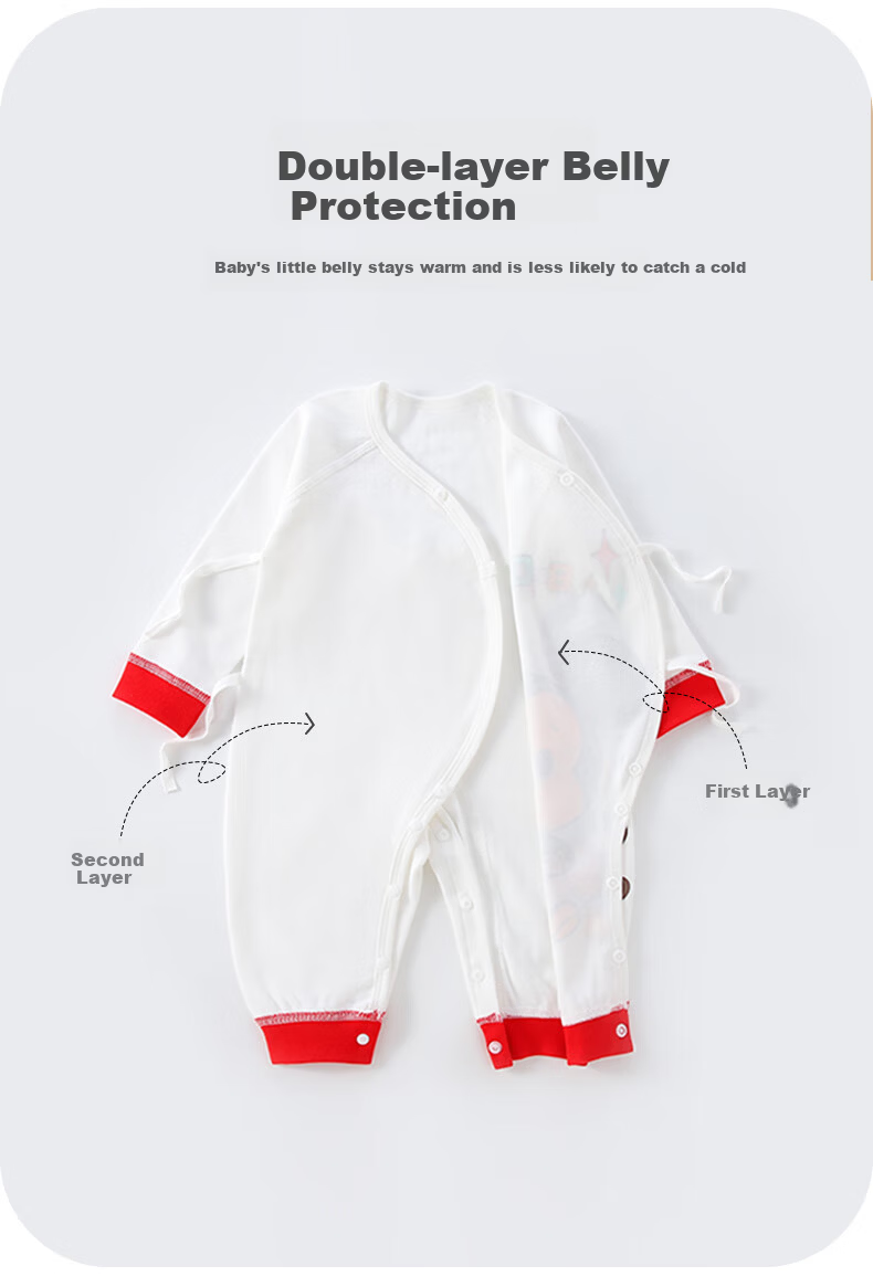 Disney Baby Newborn Cotton Romper Autumn Winter Jumpsuit 52cm 7