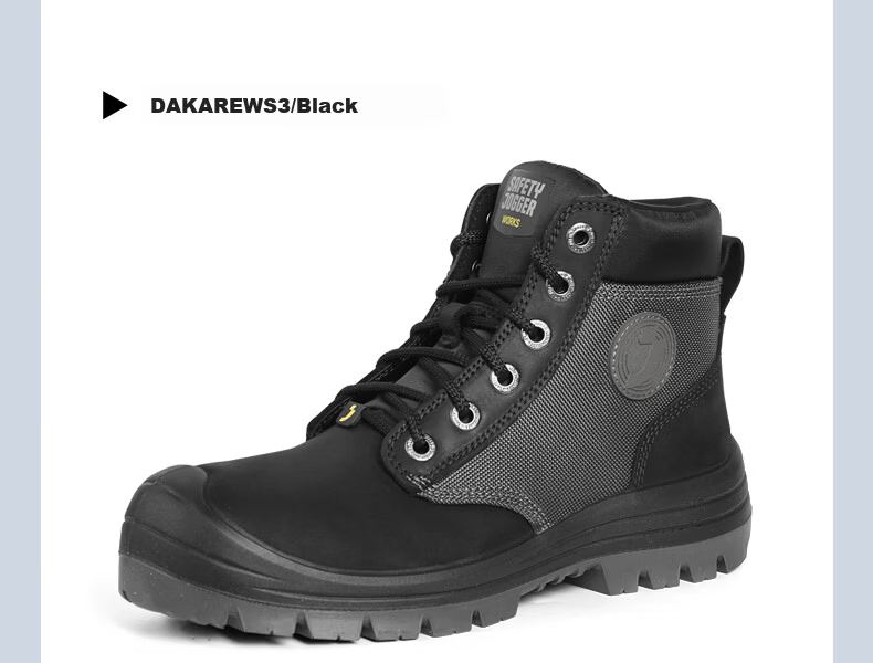 SAFETY JOGGER DAKAR Brown Men's Safety Work Shoes Anti-Smash, Anti-Puncture, Anti-Static, Wear-Resistant Size 39 16