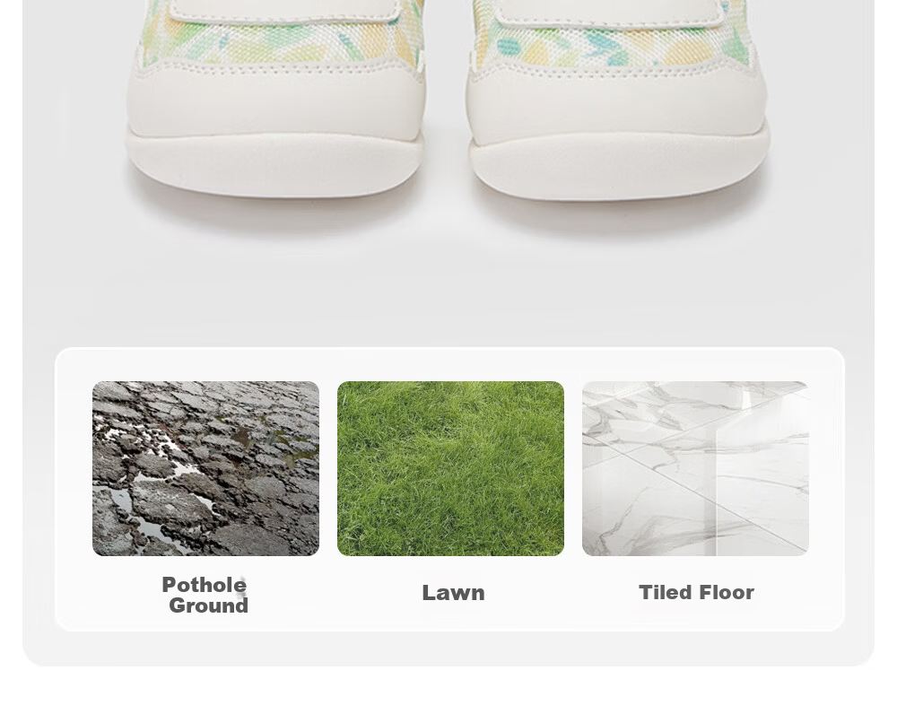 YEEHOO Baby Pre-Walking Shoes Antibacterial Autumn Casual Shoes Spring and Autumn Indoor Comfortable Baby Shoes for Girls 8