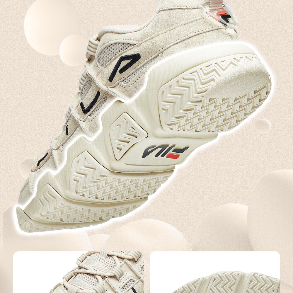FILA FUSION Men's BARRICADE Retro Basketball Sneakers Sports Casual Shoes 13