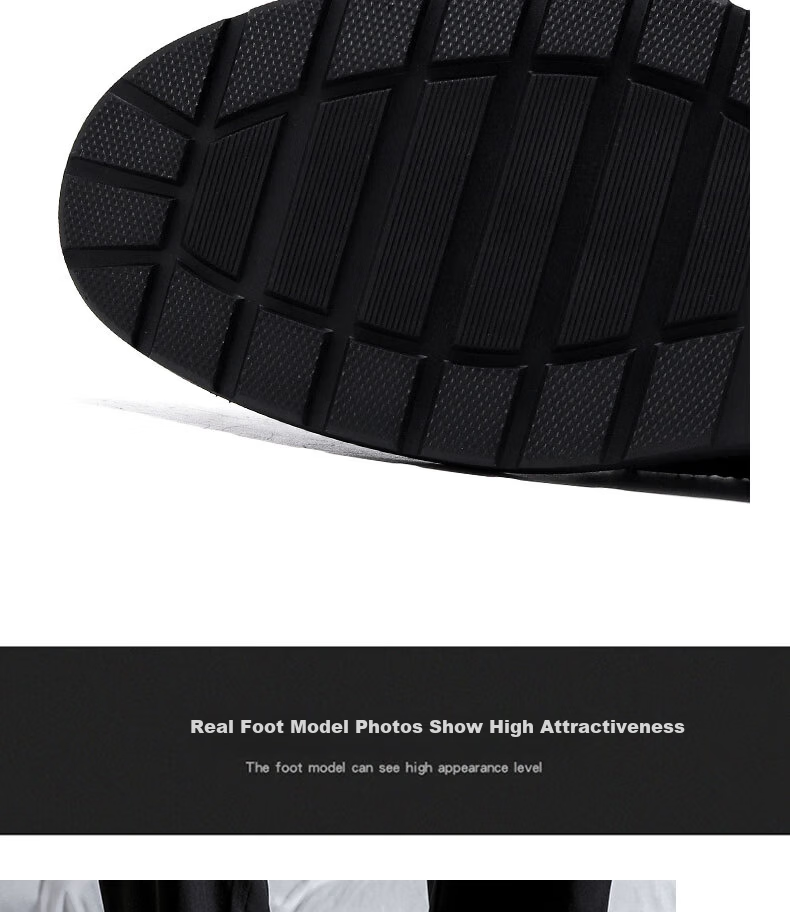 California Bull Men's Leather Shoes Business Casual Spring Summer British Style Soft Sole Loafers Fashion Wedding Shoes Black Size 40 7