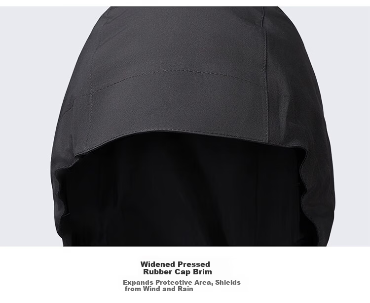 CAMEL Outdoor 3-in-1 Jacket Thickened Goose Down Warm Windproof Waterproof Mountaineering Coat S 40