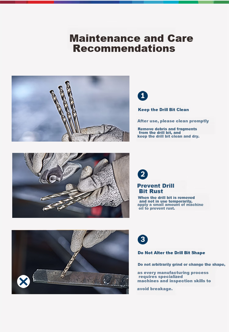 BOSCH High-Speed Diamond Twist Drill Bit Alloy Steel Metal Drilling (10 Pieces) HSSG 2.5*30*57mm 13