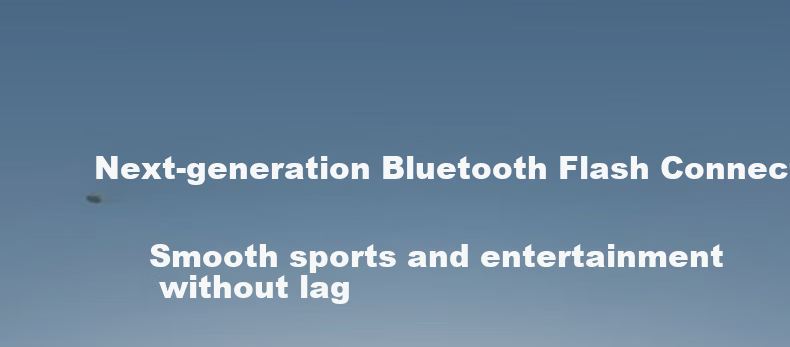 KINYO Sports Bone Conduction Open Bluetooth Earphones Comfortable Non-In-Ear Ear-Hook Design Long Battery Life Sweatproof Waterproof for Cycling Outdoor Sports 30