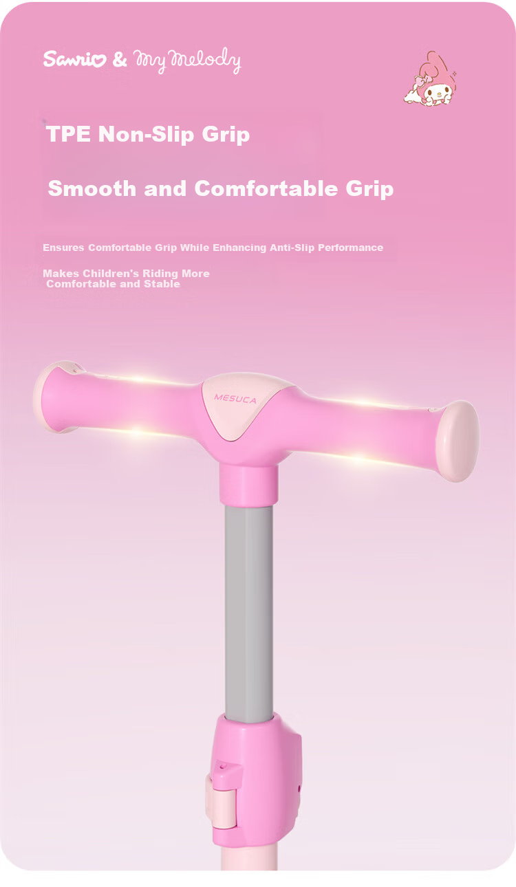 Mesuca Children's Scooter: Rideable, Pushable, And Sliding Two-In Multifunctional Walker with Flashing Lights, Foldable, And Adjustable Height 14