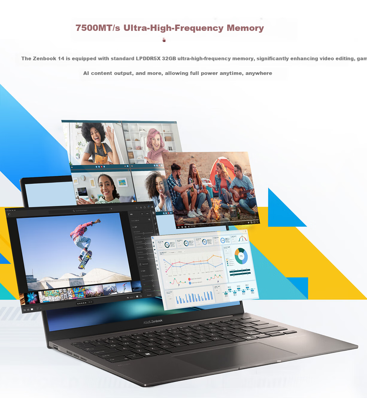 ASUS Zenbook S 16 Core Ultra7 Lunar Lake 2.8K 120Hz OLED 1.1cm Ultra-thin AI Laptop (258V 32GB 1TB) 10