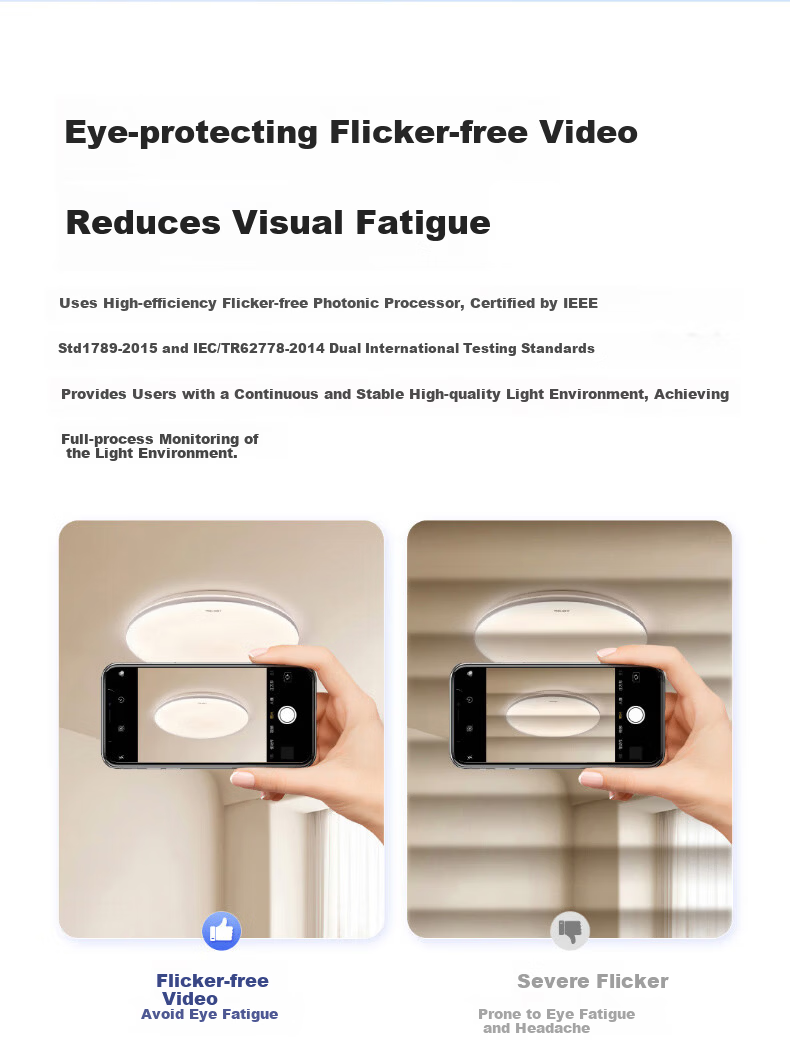 Yeelight Yilai LED Full Spectrum Eye Protection Ceiling Light for Living Room and Bedroom Smart Lighting Lingxi 4.0 [Installation Included] 6