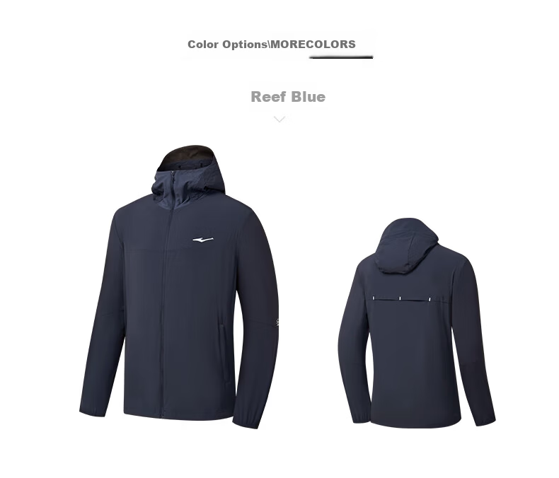 ERKE [Yu Shitong Same Style] Men's Sunscreen Jacket Spring Men's Coat Moisture-Wicking Quick-Dry UPF100+ Cooling Sports Shirt 28