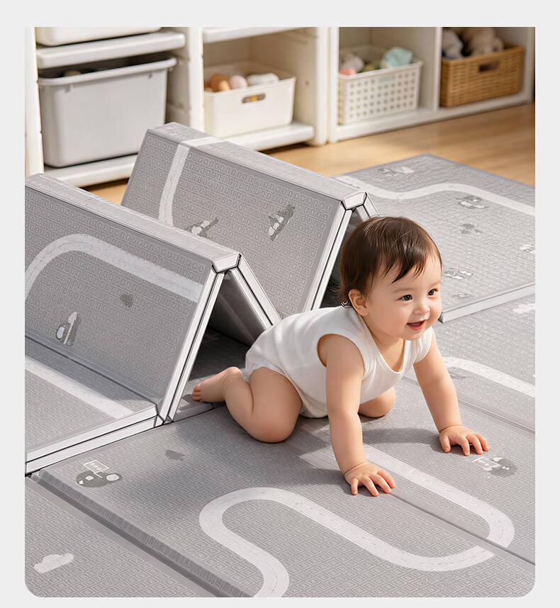 Cute Star Baby Crawling Mat Non-Slip Thickened Odorless Home Play Mat Toy for Boys and Girls Children's Day Gift 8