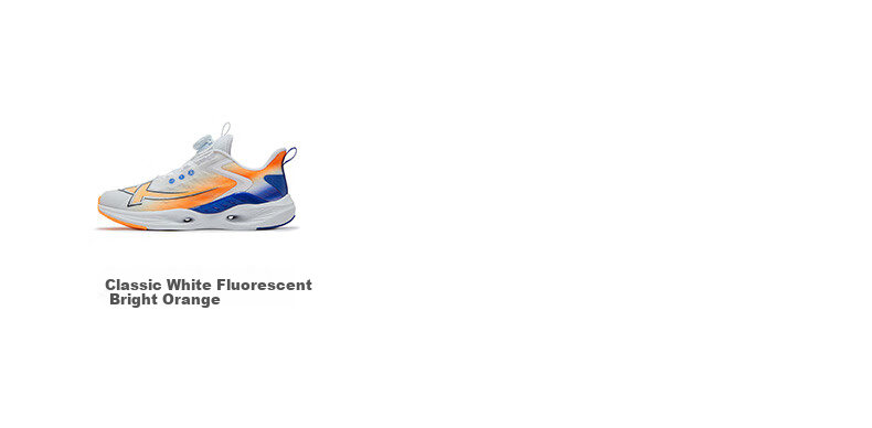 XTEP Kids Boys Mesh Breathable Lightweight Non-slip Rotating Buckle Running Shoes White/Black/Tranquil Blue Size 40 38