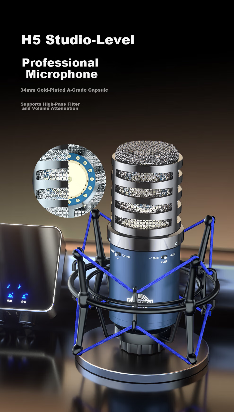 Meisheng T9S Sound Card Live Streaming Equipment Complete Set for Karaoke, External Mobile Phone And Computer Microphone, Wireless Microphone, Douyin Singing Recording, Voice Acting, Gaming, Outdoor Live Streaming Professional Kit 29