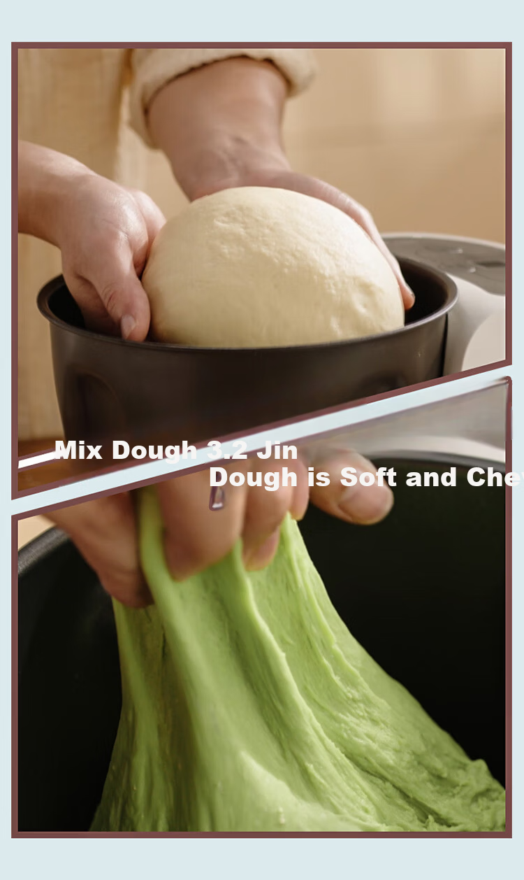 Liven 2025 New Model 7L Large Capacity Dough Mixer Fully Automatic Home and Commercial Kneading Machine Fermentation and Proofing Chinese and Western Chef Machine HMJ-D7621 3